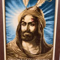 تابلو فرش حضرت ابوالفضل