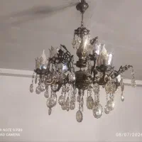 لوستر ۱۰ شاخه برنز سالم