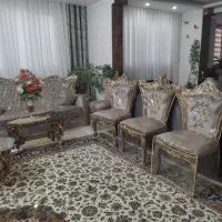 سرویس کامل مبل ومیزنهارخوری۸نفر درحدنو|مبلمان خانگی و میز عسلی|تربت‌حیدریه, آغوی|دیوار