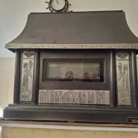 بخاری شومینه بزرگ وبلند