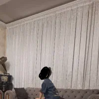 پرده آماده دوخته شده 4متر و خورده ای