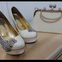 کیف شب و کفش مجلسی ست مجلسی درحد نو