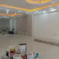 نقاشی ساختمان مبلمان دربهای چوبی