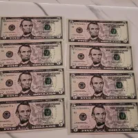 دلار بانکی کلکسیونی شماره جفت و رند تکرار شونده