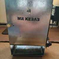 کباب پز گازی و برقی با موتور سیخ گردان اتومات۱۲سیخ
