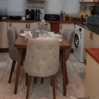 میز ناهار خوری چهارنفره چستر پارچه نرم نو