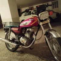 هندا125مزایده|موتورسیکلت|سرخه, |دیوار