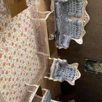 سرویس ۱۰ نفره مبل استیل و میز ناهار خوری|مبلمان خانگی و میز عسلی|تربت‌حیدریه, قائم|دیوار