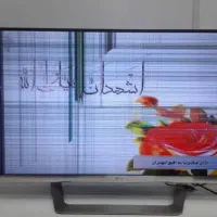 تی وی ال ای دی ۴۹اینچ صفحه شکسته