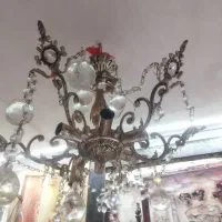لوستر برنجی سنگین
