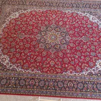 فرش ماشینی 12 متری و 6 کاشان آکبند نو