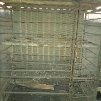 قفسه مرغ بزرگ وچهارپایه|لوازم جانبی حیوانات|آبدانان, |دیوار