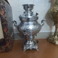 سماور گازی 6 لیتری سالم و تمیز بدون سوختگی