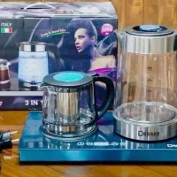 چای ساز صفحه ای تفال|سماور، چای‌ساز، قهوه‌ساز|یزد, |دیوار