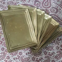 پیش دستی یا قند پهلو برنجی قدیمی