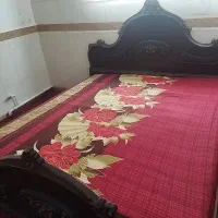 تخت دو نفره همراه با تشک و تخت کودک|تخت و سرویس خواب|مراغه, |دیوار