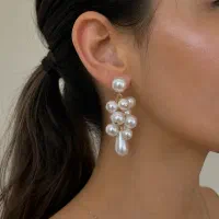 گوشواره مرواریدی