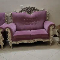 مبل ۷ نفره تمیز و سالم|مبلمان خانگی و میز عسلی|رباطکریم, رباطکریم|دیوار