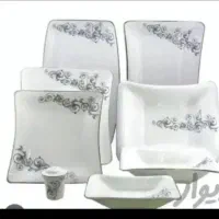 سرویس چینی زرین ۱۲ نفره همراه کارتون|ظروف سرو و پذیرایی|ملایر, |دیوار