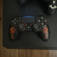 PS4 Fat به همراه دوتا دسته اصلی|کنسول، بازی ویدئویی و آنلاین|اصفهان, مهرآباد|دیوار