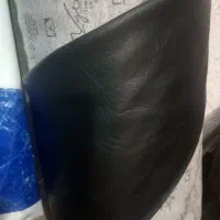 چرم مبلی رنگ مشکی یک طاقه