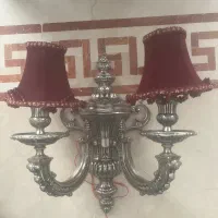 دیوارکوب با روکش نقره
