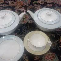 قوری فنجلن پیش دستی