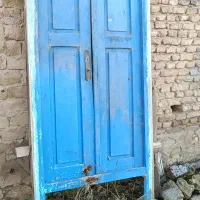 در و پنجره چوبی قدیمی بدون ایراد درب قدیمی|مصالح و تجهیزات ساختمان|ساری, |دیوار