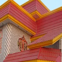 جوشکاری و آهنگری در قم اجرای سقف شیروانی