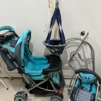 کالسکه کریر تخت گهواره ای آغوشی و تاب آویزی|کالسکه و لوازم جانبی|جهرم, |دیوار