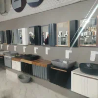 کابین روشویی آیینه باکس پی وی سی ضدآب