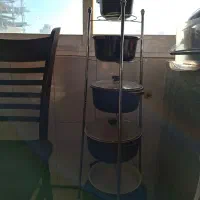 پایه قابلمه استیل جنس خوب زیر قیمت بازار|آب‌چکان و نظم‌دهنده ظروف|مشهد, سید رضی|دیوار