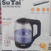 کتری برقی 2 لیتری تمام شیشه ای