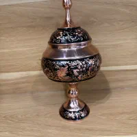 شکلات خوری مسی طرح الماس تراش