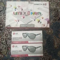 عینک سه بعدی LG ال جی پک ۹عددی کره‌ای