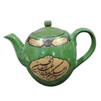 قوری سبز مذهبی|قوری، کتری، قهوه‌ساز دستی|قم, دورشهر|دیوار