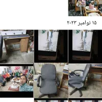 صندلی چرخشی وسالم در حد نو و بدون عیب