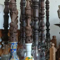 قلیان چوبی اصل قدیمی