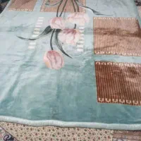 پتو دونفره خارجی  و کوسن مبل