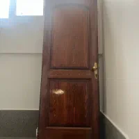 فروش درب چوبی دو لنگه (درب ورودی)