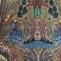قالیچه ۲ متری دستباف بسیار زیبا و سالم