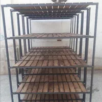 قفسه بندی و طبقه بستی (رگال)|کتابخانه، شلف، قفسه‌های دیواری|ارومیه, |دیوار