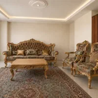 مبل ، ناهار خوری ، بوفه و کنسول سلطنتی تمام چوب
