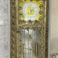 ساعت ایستاده برنجی