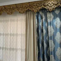 پرده مخصوص پذیرایی|پرده، رانر، رومیزی|تبریز, |دیوار