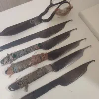 قلاب و قیچی قالی بافی