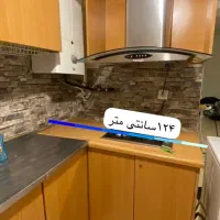 کابینت بدنه فلزی درب MDF هود و سینک سالم