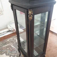 گنجه ( ویترین ) تمام چوب|بوفه، ویترین، کنسول|مشهد, الهیه|دیوار