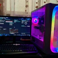 کیس گیمینگ رم 16 DDR4 گرافیک8 هارد ۱ترا