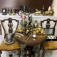 انتیک نوربلین مجسمه برنز  ساعت کانال روبیکا ببین